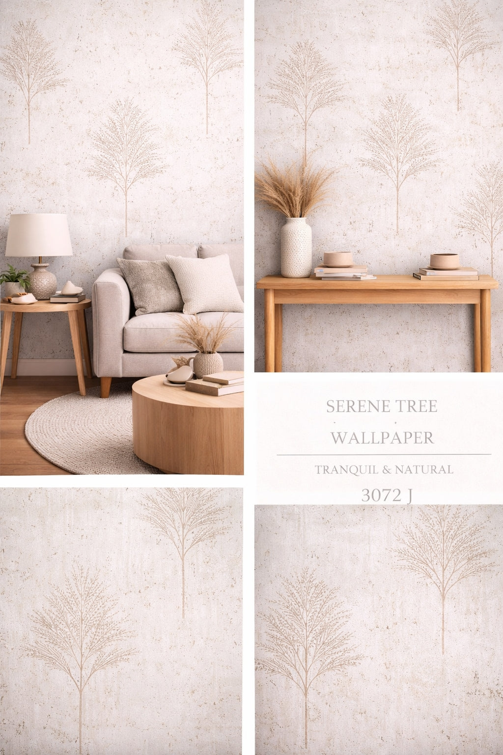 Serena Tree Wallpaper (Free Installation)