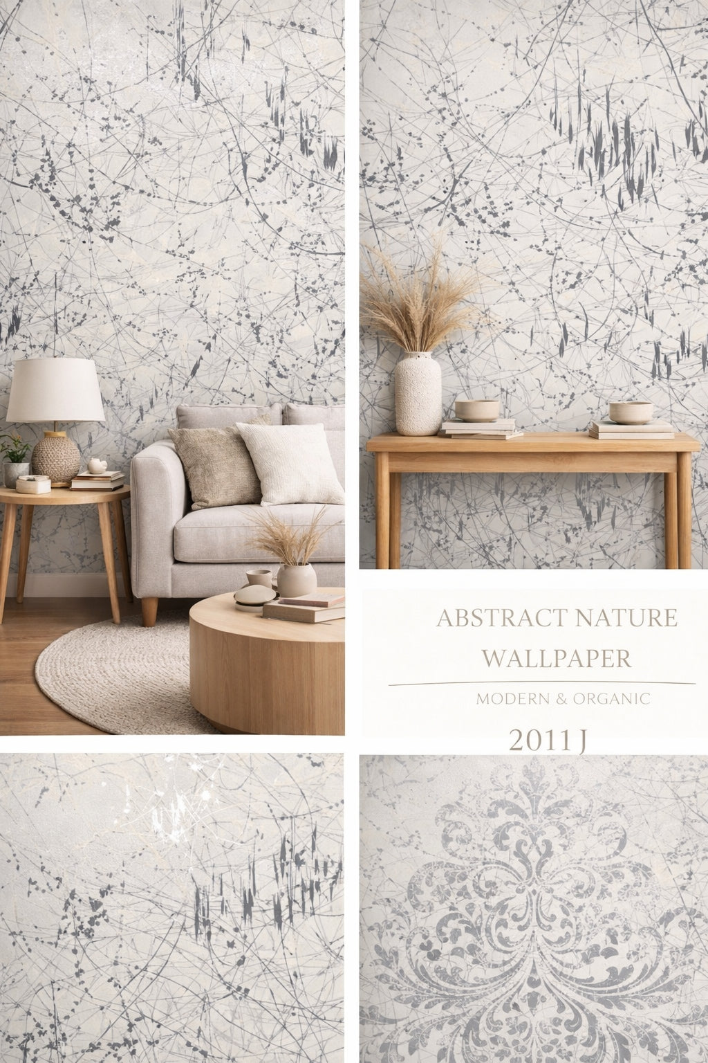 Abstract Nature Wallpaper (Free Installation)