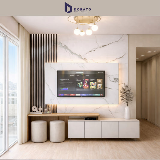 uv 9132 Dorato UV Marble Sheet – Model 9132 | 4ft x 8ft Premium PVC Marble Wall Panel | 3MM Thick Waterproof Interior Panel