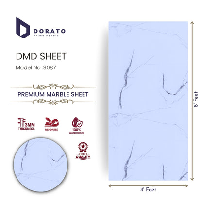 uv 9087 Dorato UV Marble Sheet No. 9087 – Premium Waterproof Decorative Wall Panel (4ft x 8ft | 3mm Thickness)