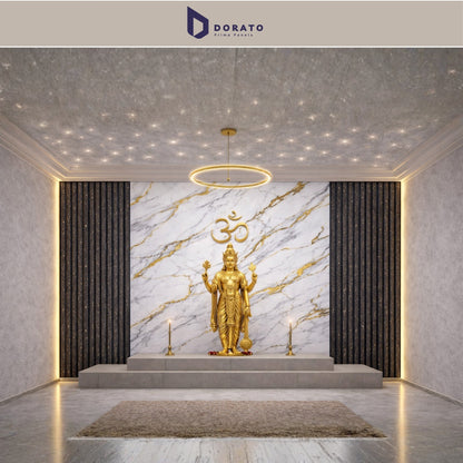 uv 2277 Uv sheet 2277 Dorato DMD Marble Sheet – Model 2277 | Premium Waterproof PVC Wall Panel (4ft x 8ft, 3mm Thickness)