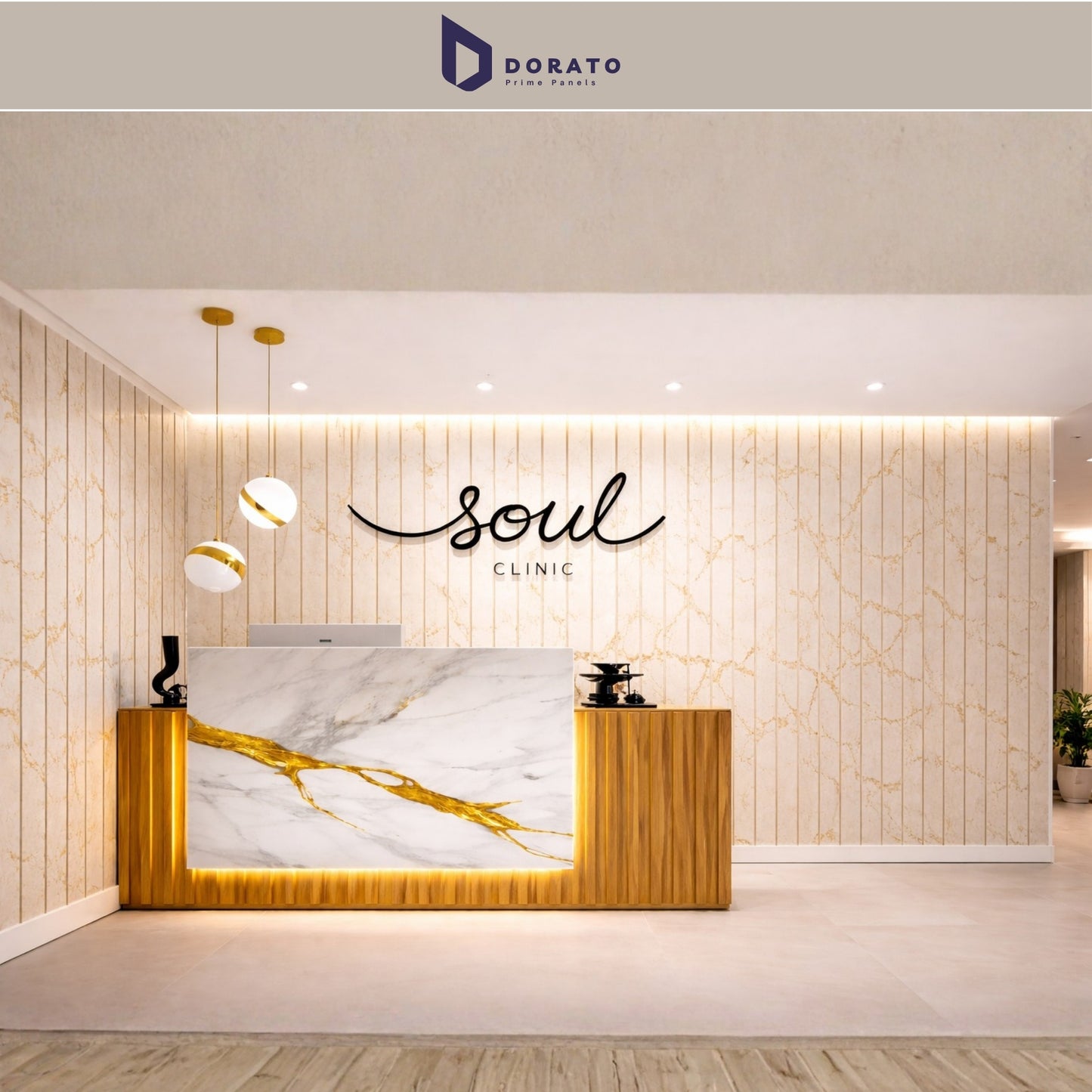 Uv 7030 Dorato UV Marble Sheet – Model 7030 P | Premium PVC Wall Panel (4ft x 8ft | 3mm Thickness | Waterproof Decorative Wall Sheet)