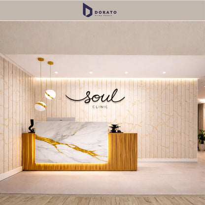 Uv 7030 Dorato UV Marble Sheet – Model 7030 P | Premium PVC Wall Panel (4ft x 8ft | 3mm Thickness | Waterproof Decorative Wall Sheet)