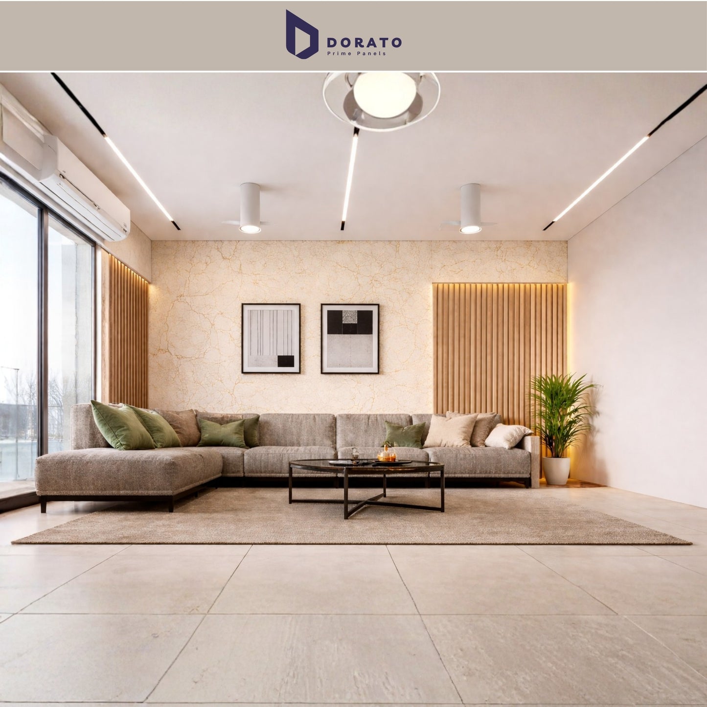 UV 7031 Dorato UV Marble Sheet – Model 7031 P | 4ft x 8ft Premium Waterproof PVC Wall Panel (3mm Thickness)