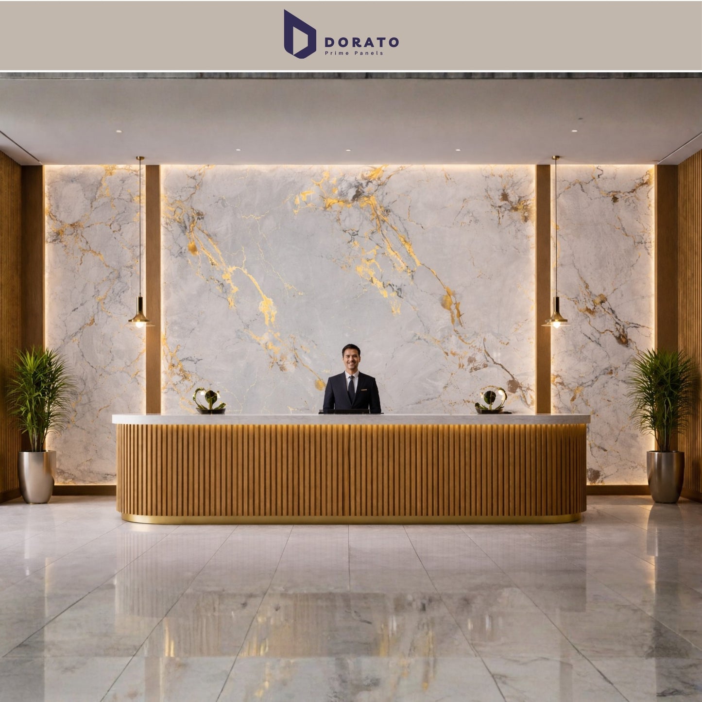 UV 7038 Dorato UV Marble Sheet – Model 7038P | Grey & Gold Marble Finish Wall Panel (4 Ft x 8 Ft, 3mm)