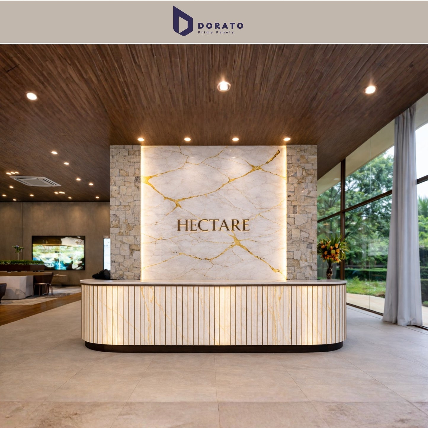 UV 7044 Dorato UV Marble Sheet – Model 7044 P | White & Gold Marble Design Wall Panel (4 Ft x 8 Ft)