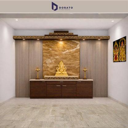 Uv 9045 Dorato UV Marble Sheet – Model 9045 | 4ft x 8ft Waterproof PVC Wall Panel | 3mm Thick Decorative Marble Finish