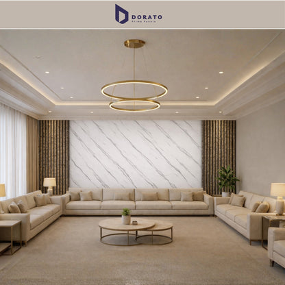 UV A04 SPC A04Dorato SPC Marble Sheet – Model A04 | Waterproof PVC Wall Panel (4 Ft x 8 Ft, 3mm Thickness)