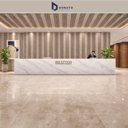 UV A20 Dorato SPC Marble Sheet A20 – 4x8 Feet Waterproof Decorative Wall Panel (3mm Thickness)